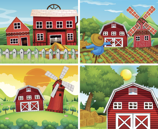 农场图片素材ID：157729594