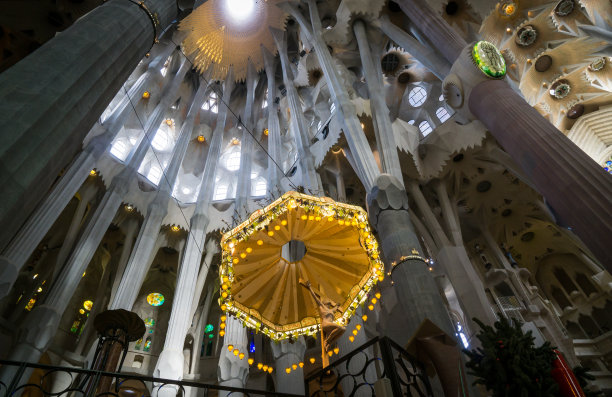 神圣家庭天花板图片下载