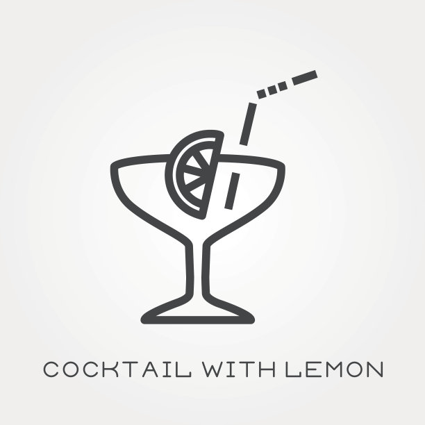 柠檬鸡尾酒图片下载