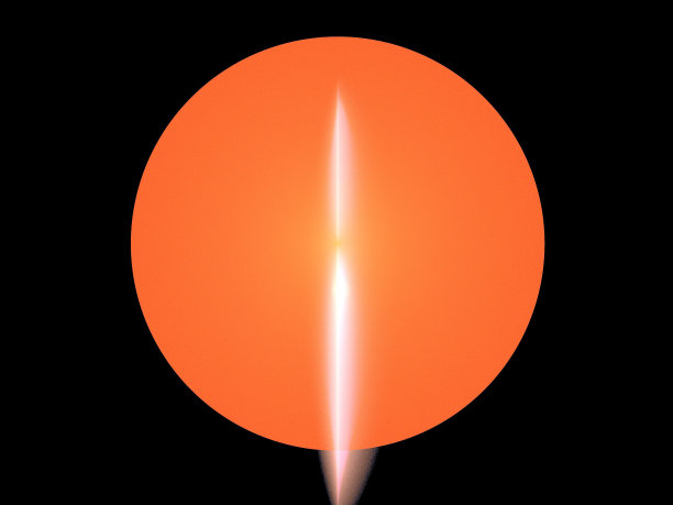 一个数字分形在黑色上的图像图片下载