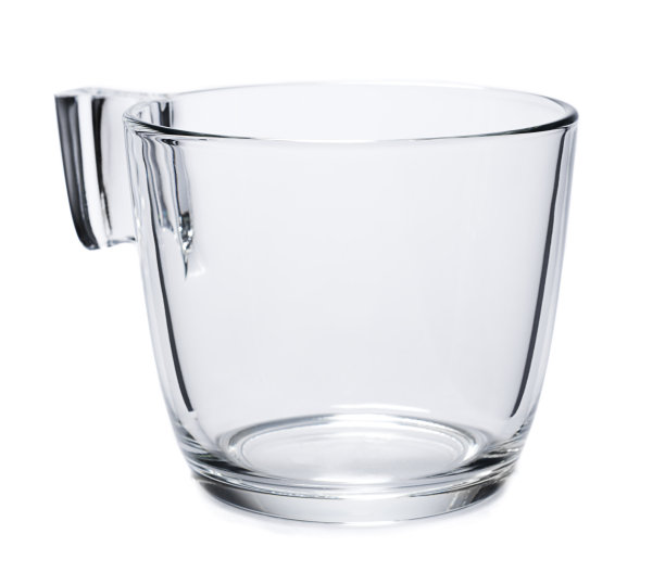 空茶杯隔离图片下载