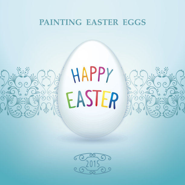 复活节彩蛋绘画图片下载