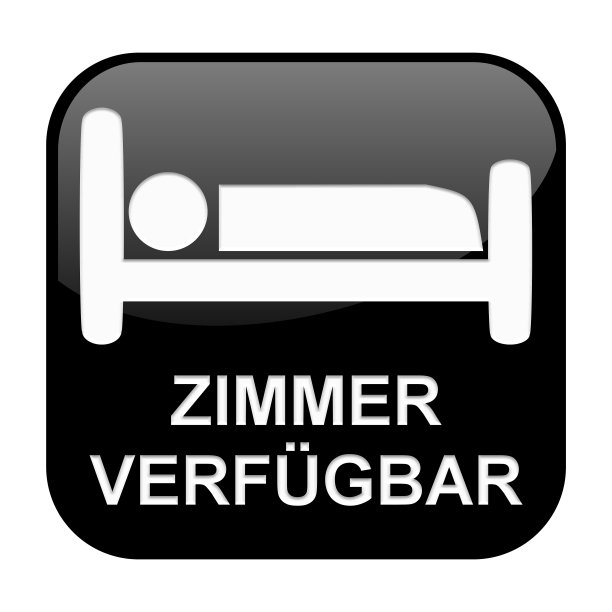 黑色按钮:房间可用德语图片下载