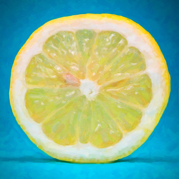 黄柠檬内部图片下载