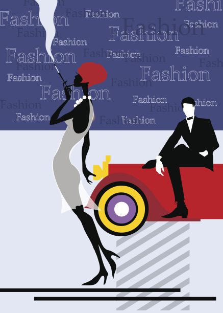 复古风格的女孩图片下载