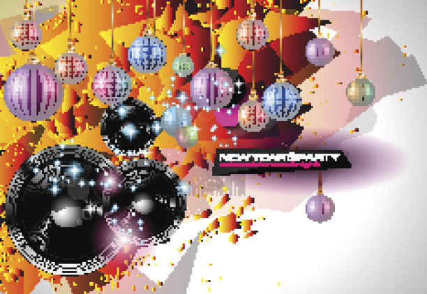 2015年新年快乐圣诞背景图片下载