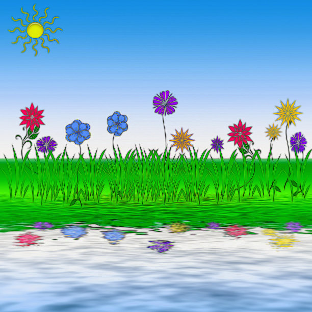 春夏植物群图片下载