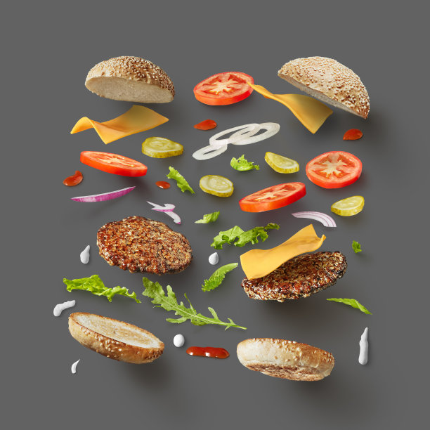 汉堡图片素材ID：157764670