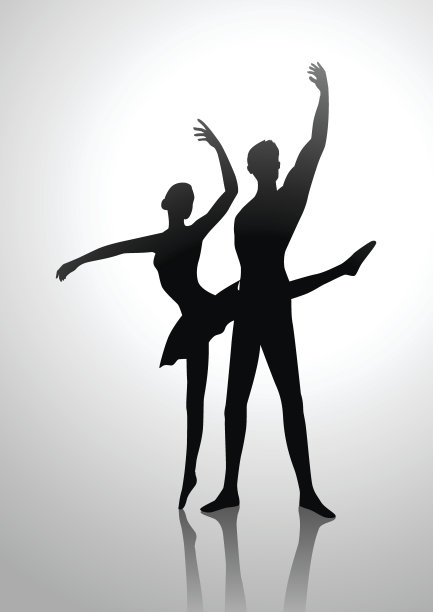 两跳芭蕾素材图片