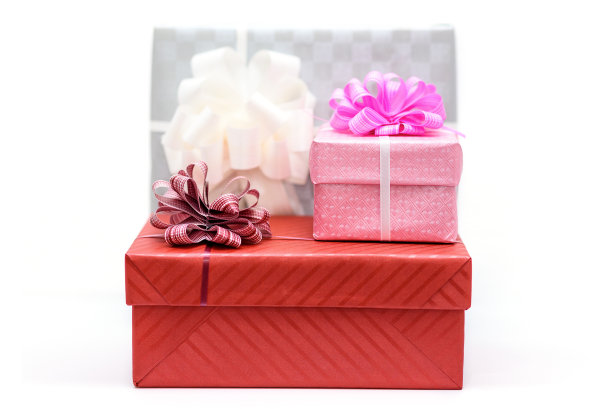 五颜六色的礼盒图片下载