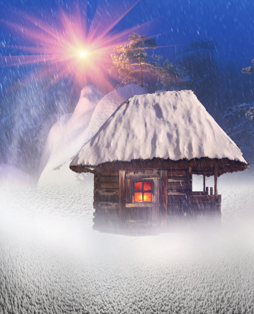 极地仙房子图片下载