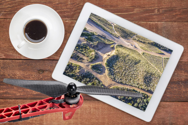 空中沙漠景观平板电脑图片下载