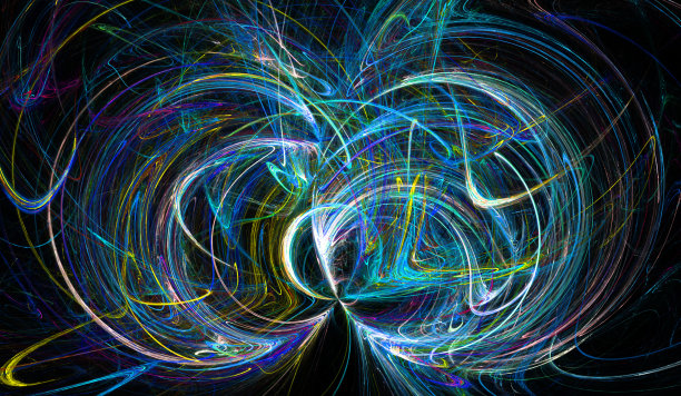 摘要分形背景图片下载