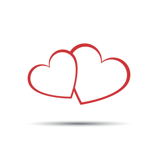 爱心矢量图素材ID：157801048