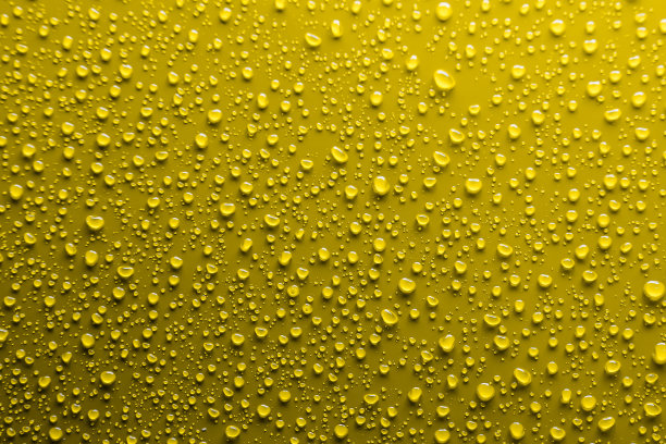 黄色的水滴图片下载