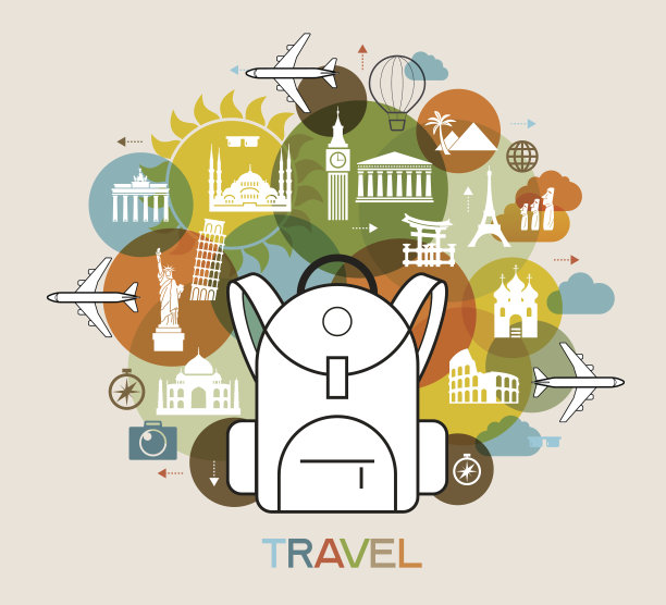 旅游及旅游背景图片下载