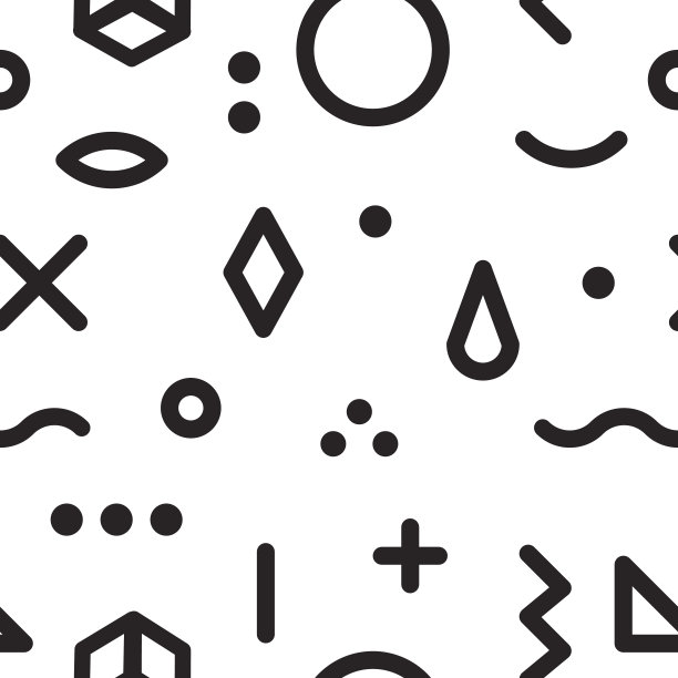 抽象无缝模式素材图片