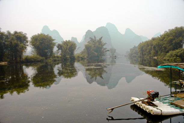 中国漓江景色优美图片下载