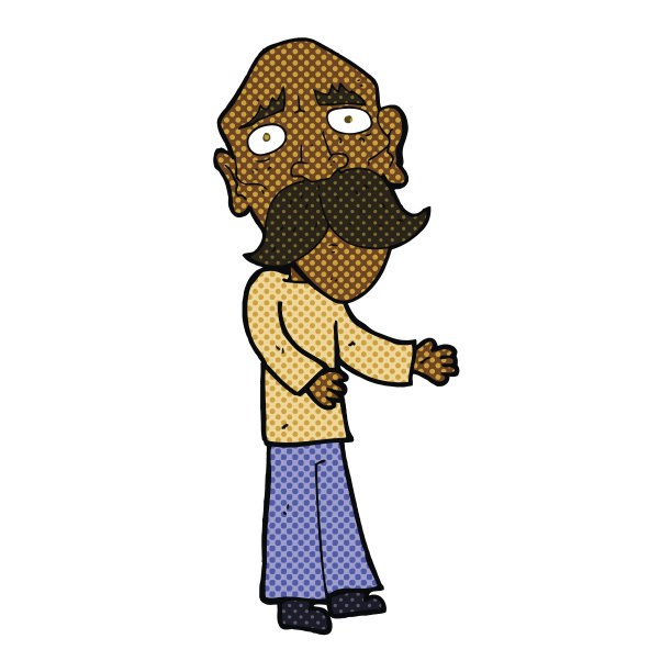 漫画漫画孤独的老人图片下载