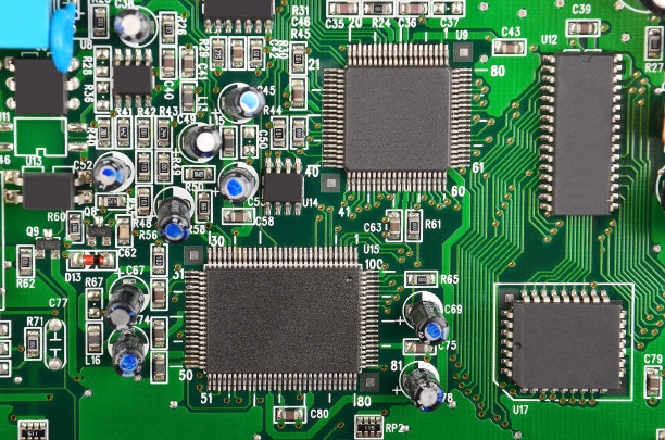 绿色电脑主板图片下载