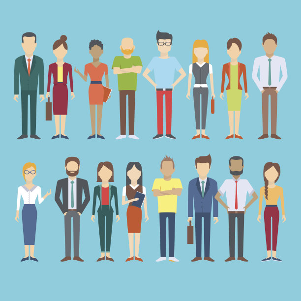 员工图片素材ID：157851526