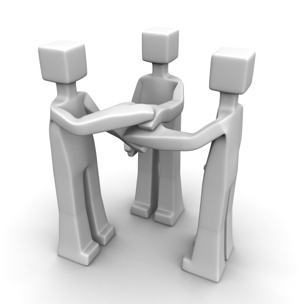 伙伴关系和团队合作理念图片下载