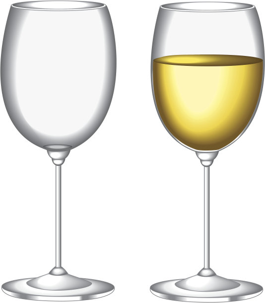 一杯白葡萄酒图片下载