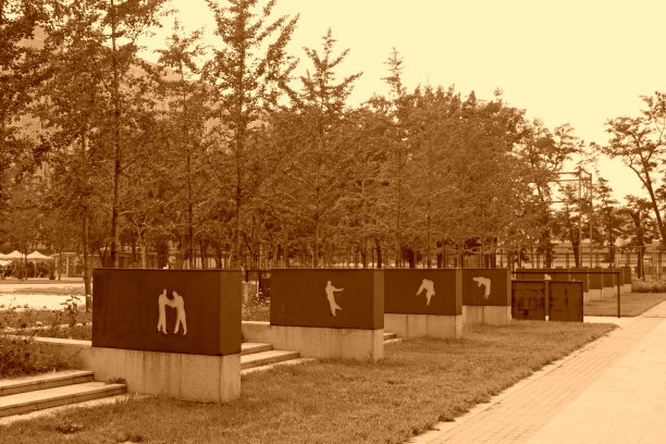 校园景观设计图片下载