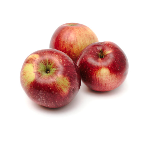 白色背景上的苹果图片下载