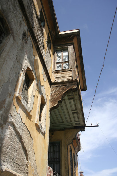 埃斯基希尔的古老土耳其房子图片下载