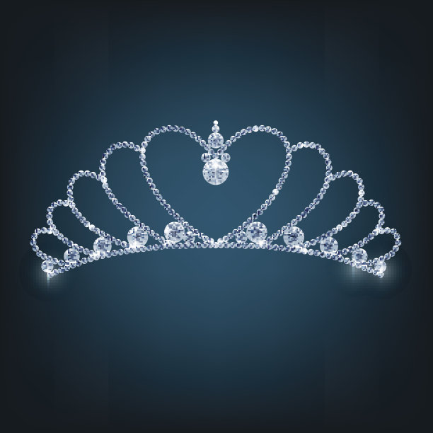 皇冠与钻石概念图片下载