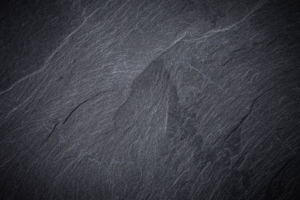 深灰色和黑色石板背景或纹理图片下载