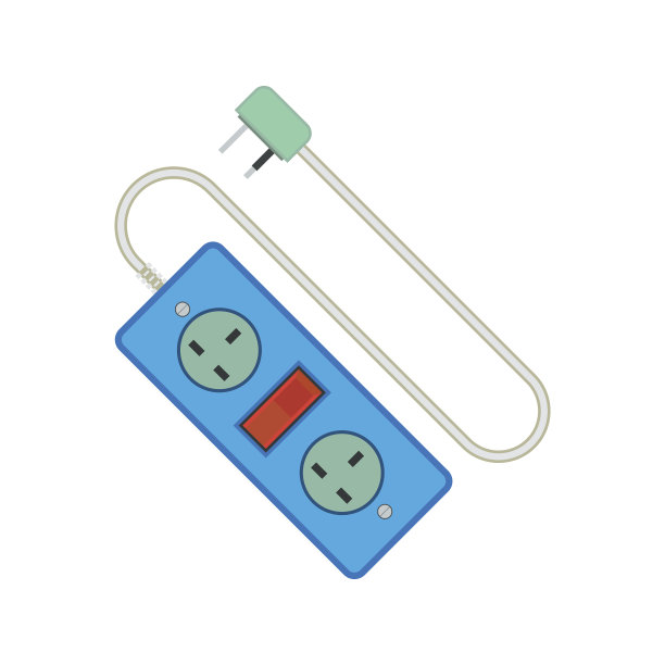 延长线/引线图标。平面向量插图图片下载