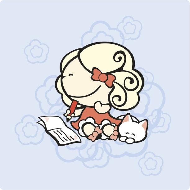 日记的女孩图片下载