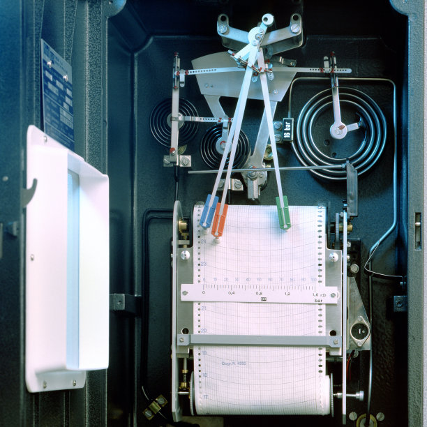 物理分析实验室中的记录和测量仪器图片下载