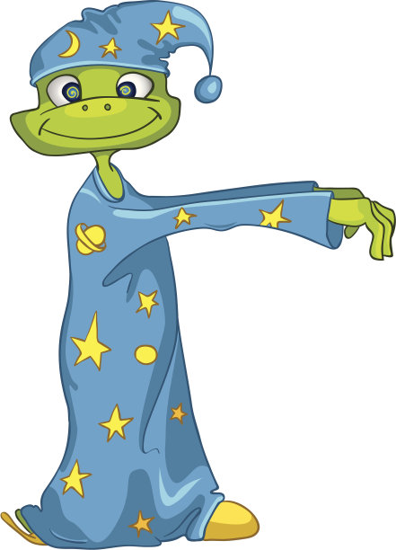 卡通人物梦游图片下载