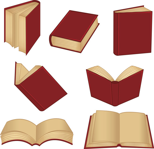 一套孤立的红皮书图片下载