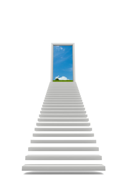 通往天空的阶梯图片下载