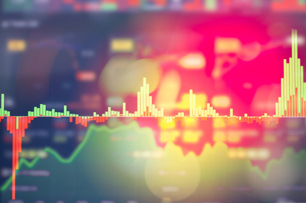 股票市场数字图形图表上的LED显示概念。大量展示每日股票市场价格和报价。指标金融外汇贸易教育背景。图片下载