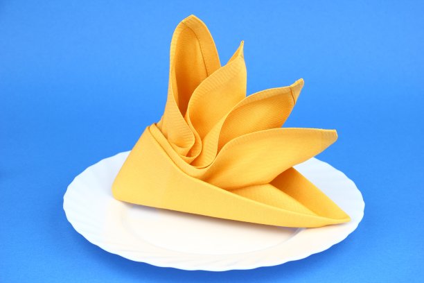 折叠餐巾图片下载