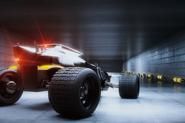 跑车的后视图图片下载