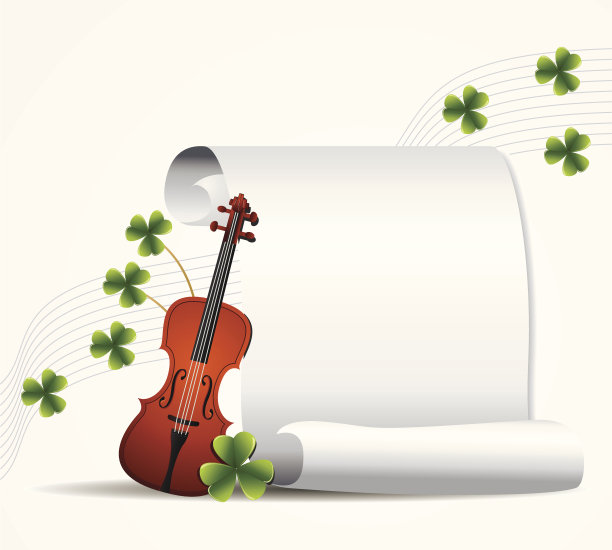 可爱的圣帕特里克节相框图片下载