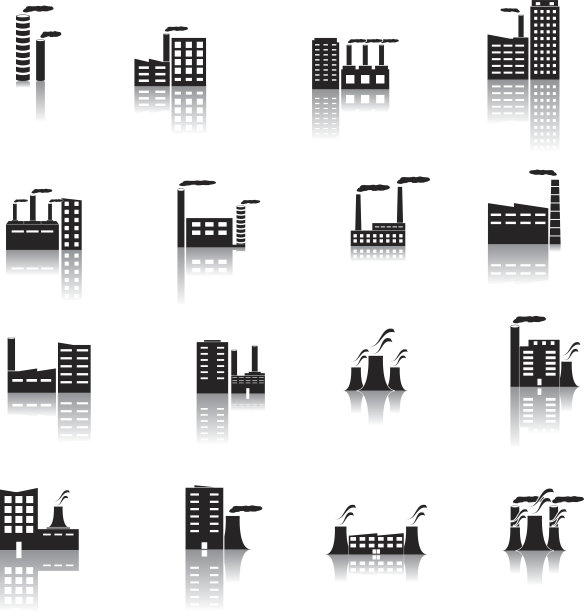 建筑图标图片下载
