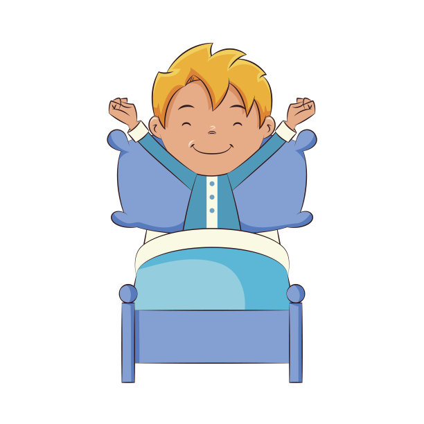 孩子醒来图片下载