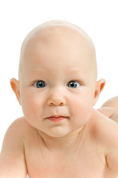 蓝眼睛的小孩图片下载