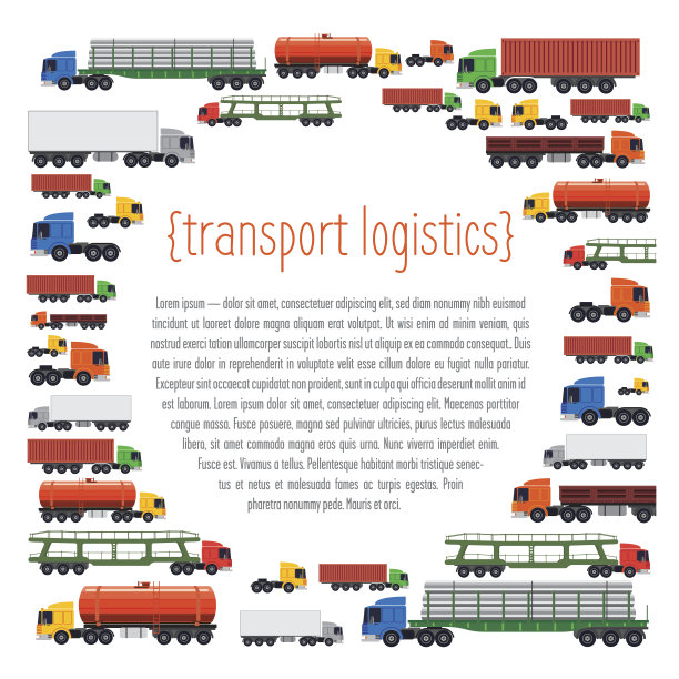 交通运输布局模板图片下载