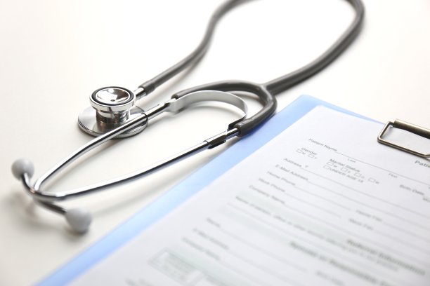 病历和听诊器图片下载