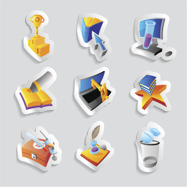 科学和教育的图标图片下载