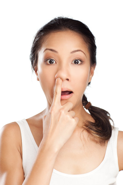 脸-挖鼻子图片下载