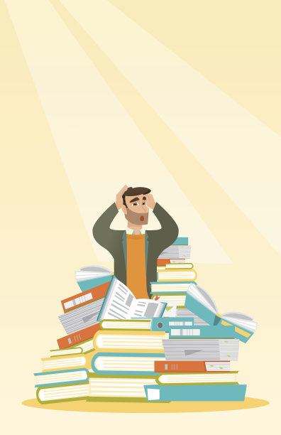 学生坐在一大堆书里图片下载